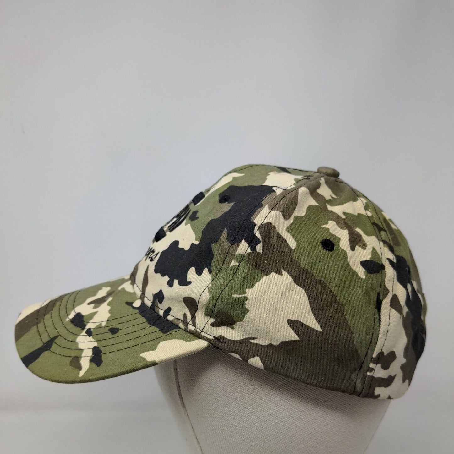 NAPA Outdoors Strapback Hat Camouflage OSFM Embroidered 6 Panel