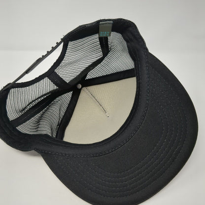 Different is Beautiful Snapback Trucker Hat Black One Size Mesh Back District