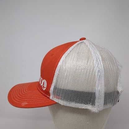ENO Eagles Nest Outfitters Snapback Trucker Hat Orange One Size Mesh Back