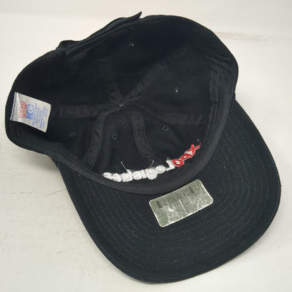 KC Baseball Cap Hat Black One Size XPO Logistics Embroidered Strapback Cotton