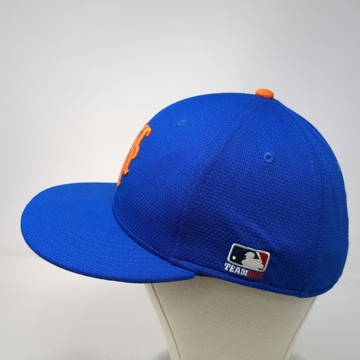 New York Mets MLB OC Sports Blue One Size Baseball Cap Strapback Textured Hat