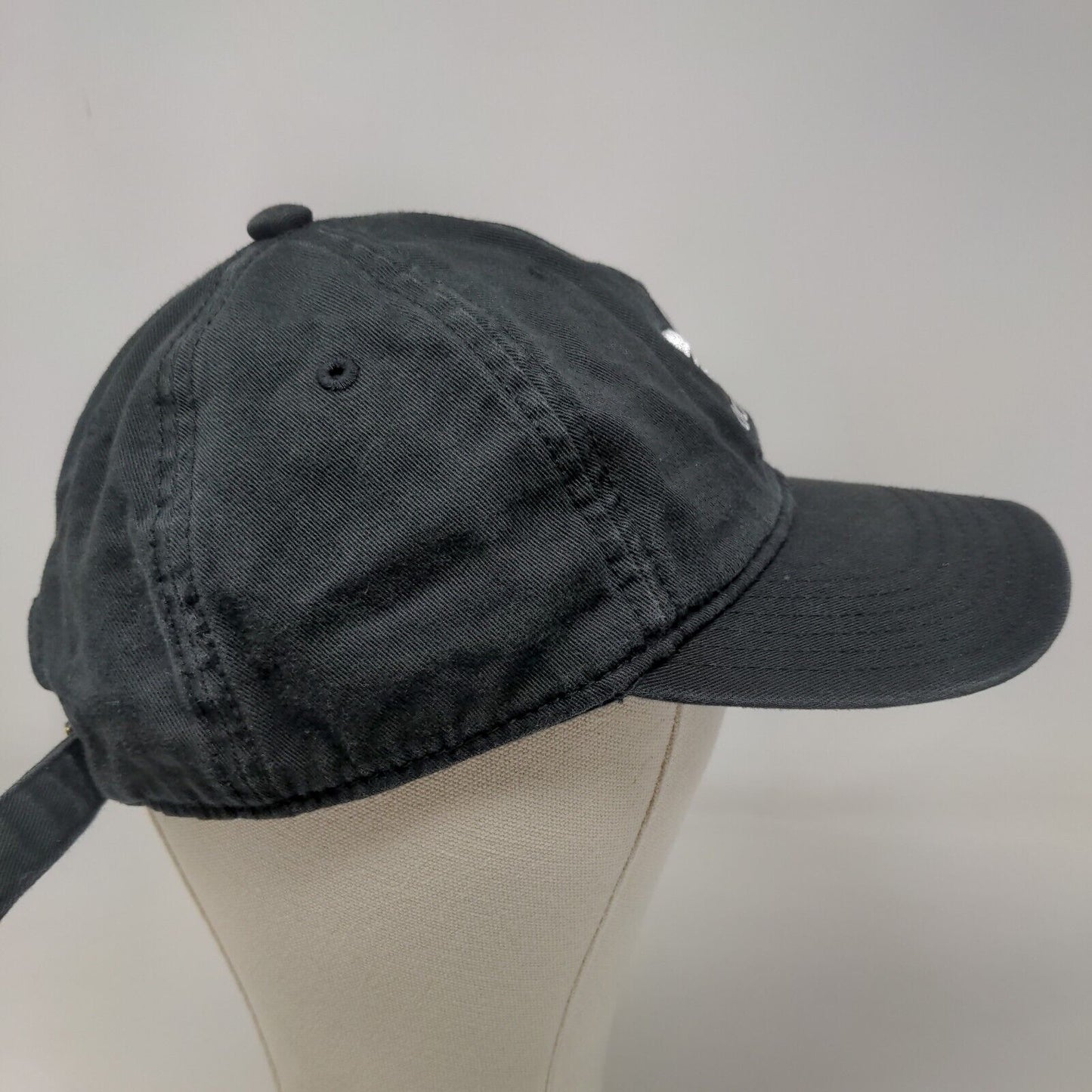 Adidas Men's Slideback Hat Black Size OS Embroidered Trefoil Logo 100% Cotton