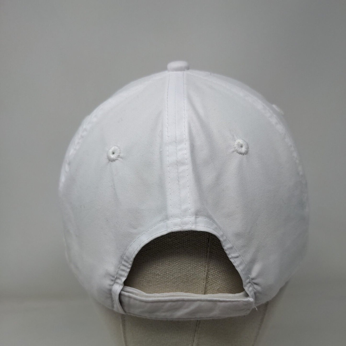 Humane Society Naples Strapback Hat White One Size Embroidered Trimark