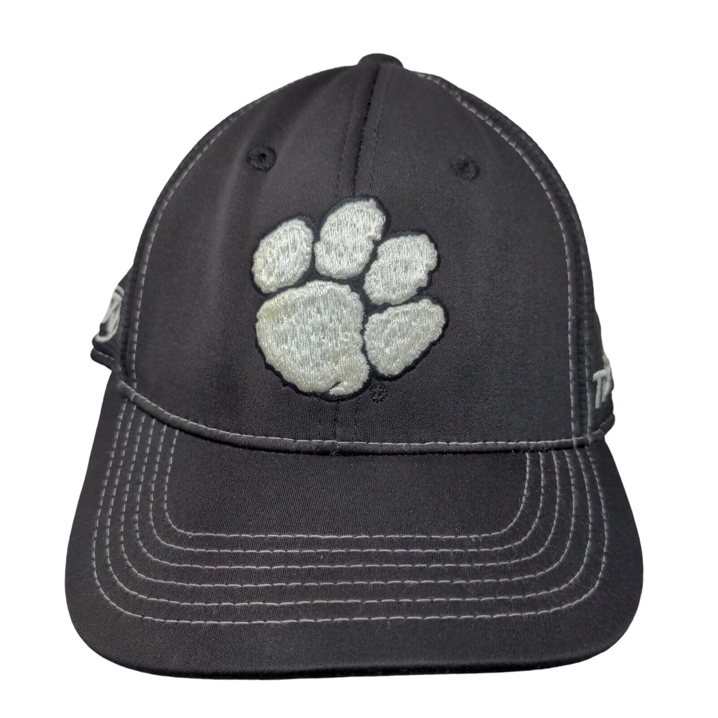Clemson Tigers Fitted Hat Black OSFA Embroidered Logo Top of the World NCAA