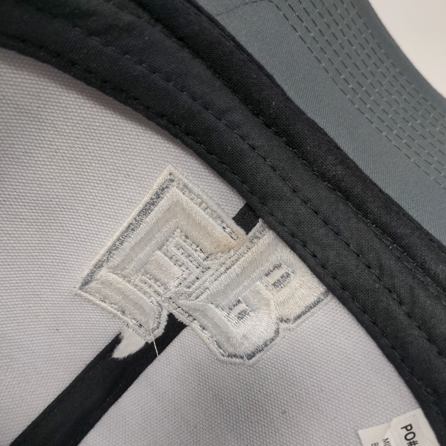 EB Snapback Trucker Hat Gray One Size Adjustable Mesh Back Pacific Headwear