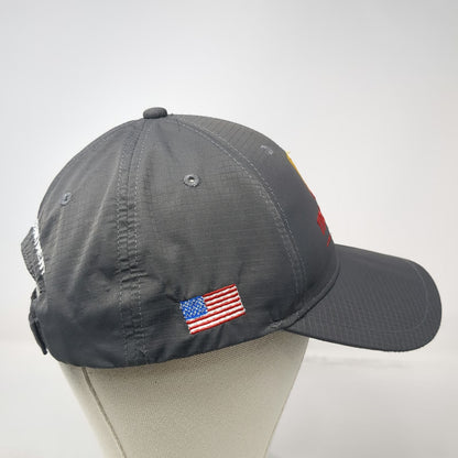 Cap America Tropic Oil Company Mobil Gray One Size Baseball Cap Slideback Hat