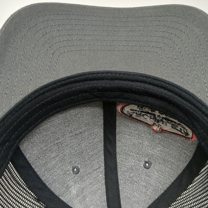 Richardson Trucker Hat Gray One Size Archuleta Builders Patch Mesh Snapback