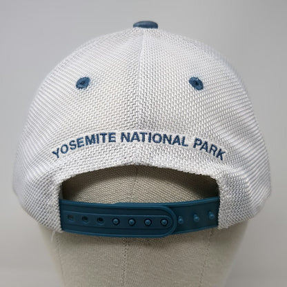 Wild Tribute Trucker Hat Blue White One Size Yosemite National Park Landscape