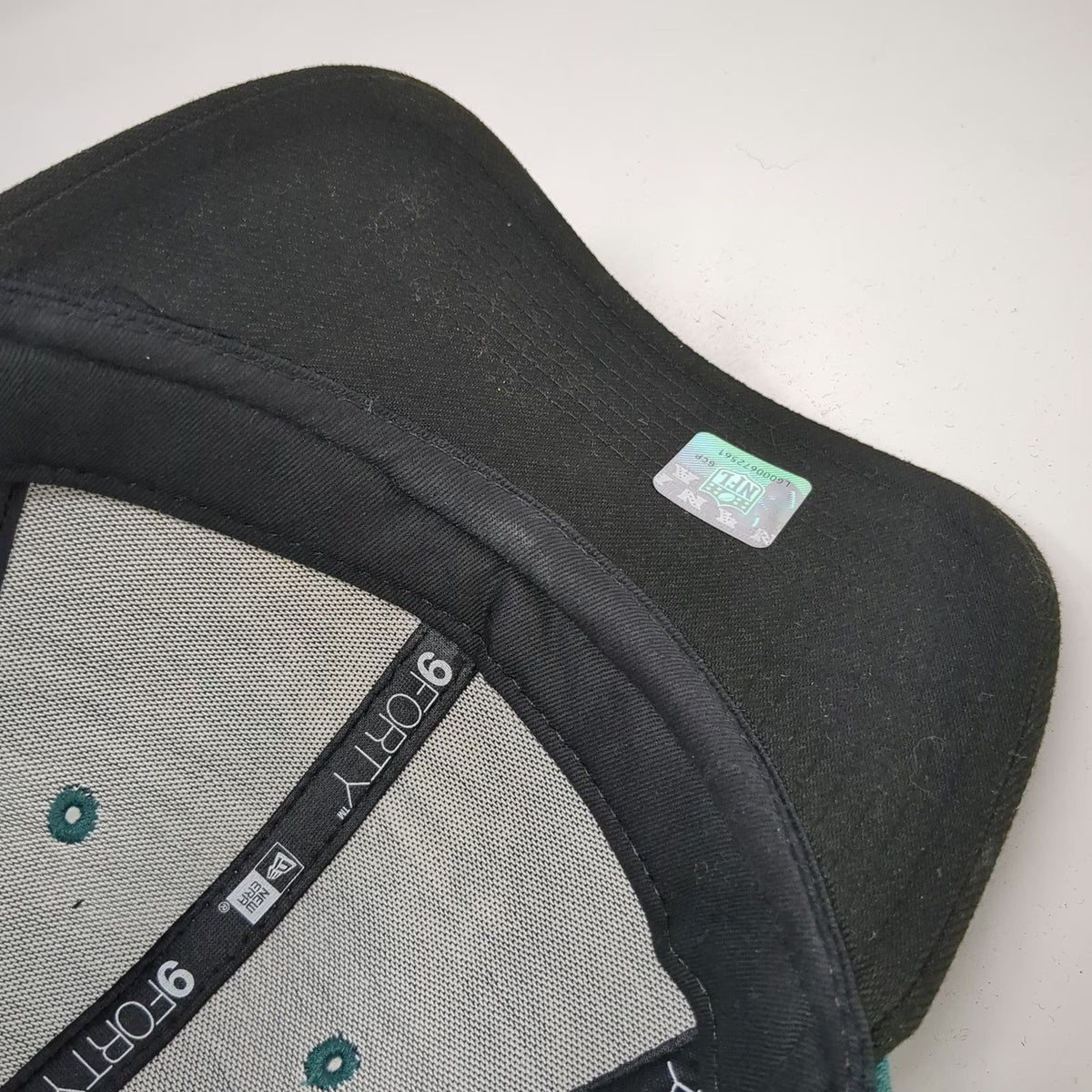 Philadelphia Eagles NFL New Era Green Black One Size Super Bowl LIX 9FORTY Hat