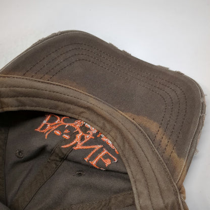 Bone Collector Baseball Cap Brown One Size Michael Waddell Antler Logo Hat