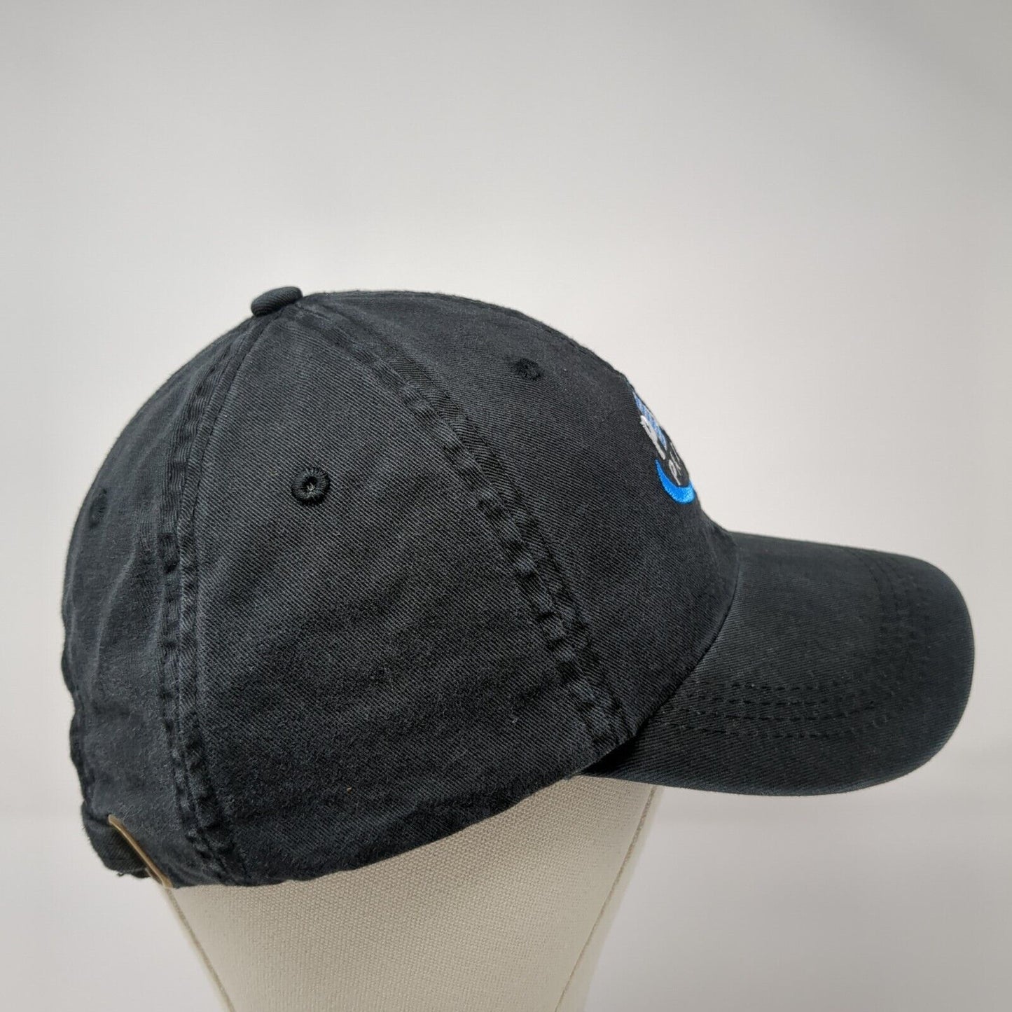 Panel Partners Slideback Hat Black One Size Embroidered Alternative