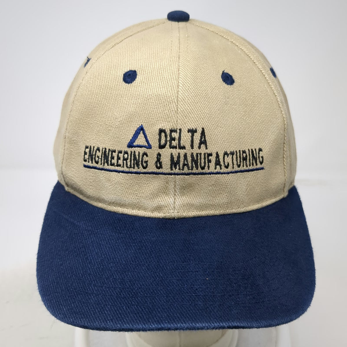 Art Headwear Baseball Cap Beige Blue One Size Delta Engineering Contrast Hat
