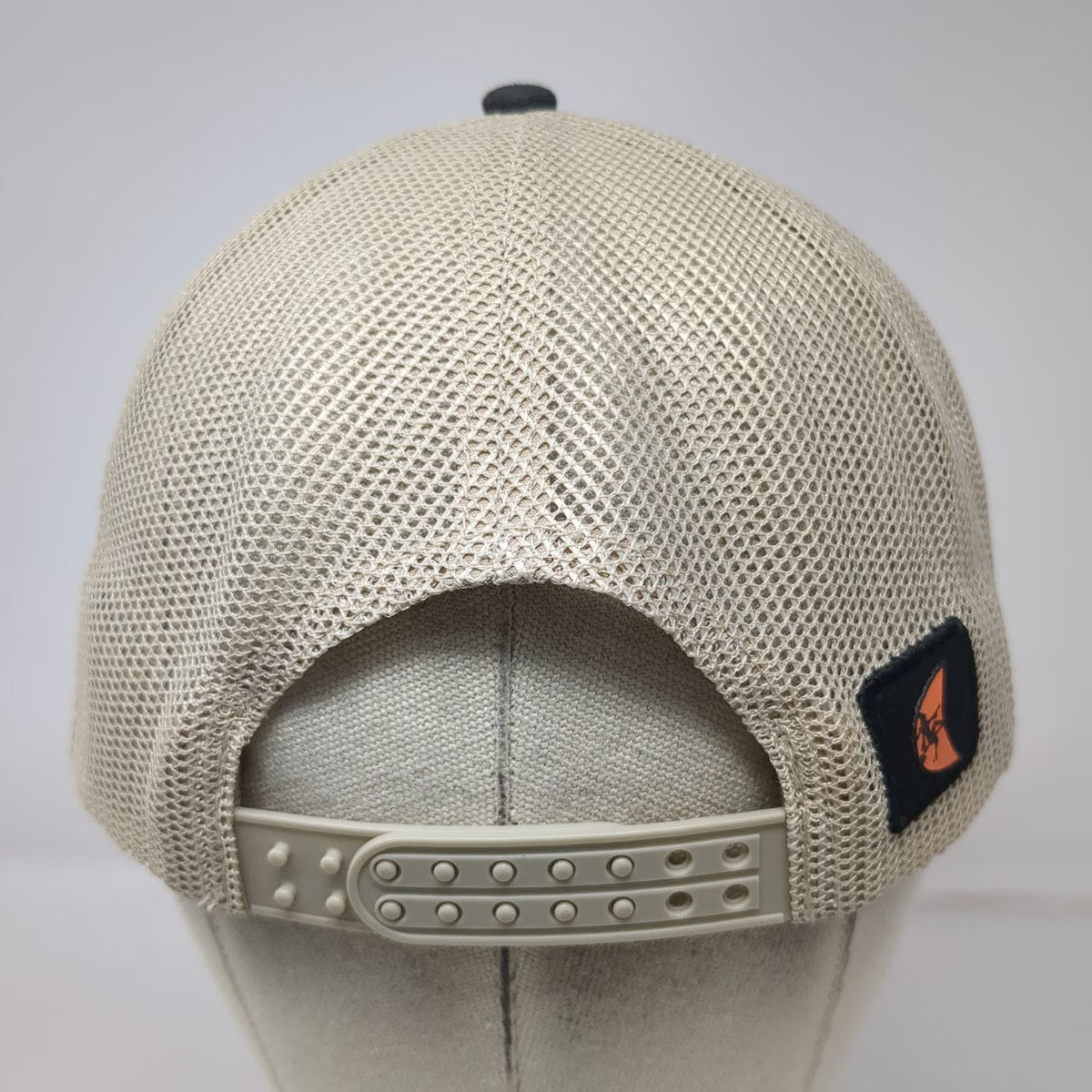 Ditch Witch Trucker Hat Beige Gray One Size Mesh Back Snapback Patch Heavy Duty