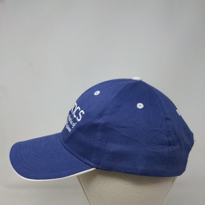 Logistics Strapback Hat Blue OSFA Embroidered Adjustable Hit Wear