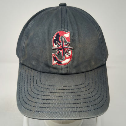 Seattle Mariners MLB New Era Baseball Cap Blue One Size Slider Stars Stripes Hat
