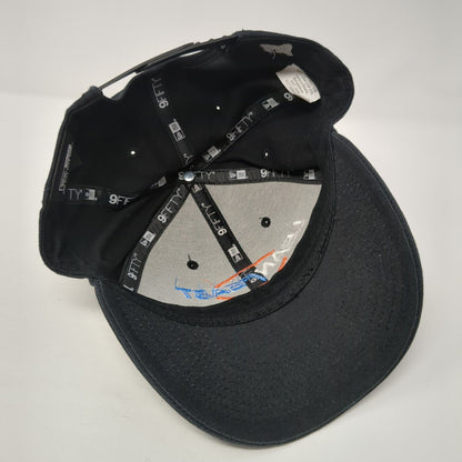 Leanfeast Eat Better Snapback Hat Black One Size Adjustable Embroidered New Era