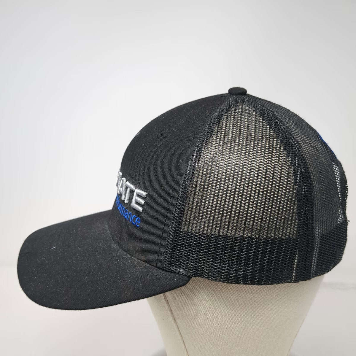 Richardson Trucker Hat Black One Size Ultimate Pinnacle Rodda Paint Snapback