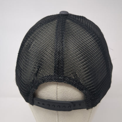 ASML Snapback Mesh Back Trucker Hat Gray One Size Port Authority