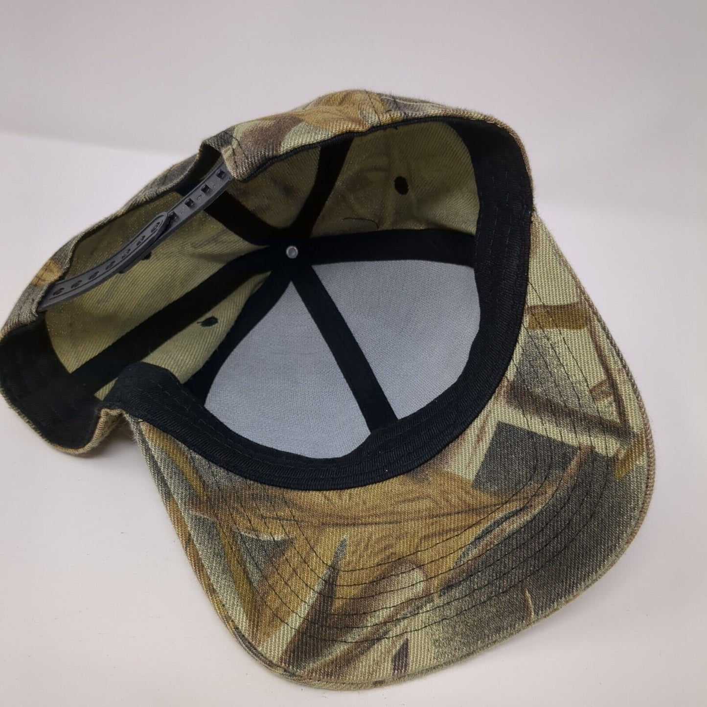 CFS Leather Patch Snapback Hat Camo One Size Adjustable Hunting Outdoor