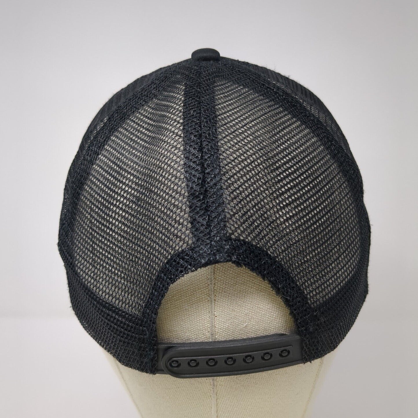 Livin It Mojosurf Snapback Trucker Hat Black One Size Mesh Back Outdoor