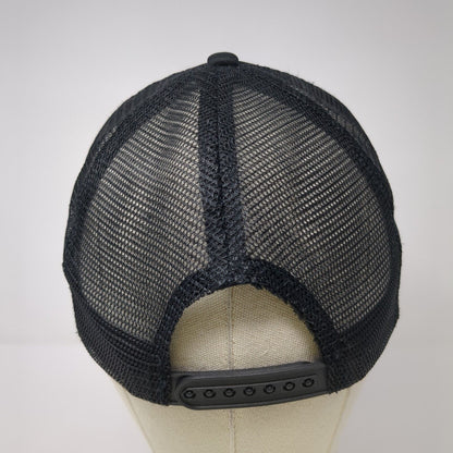 Livin It Mojosurf Snapback Trucker Hat Black One Size Mesh Back Outdoor