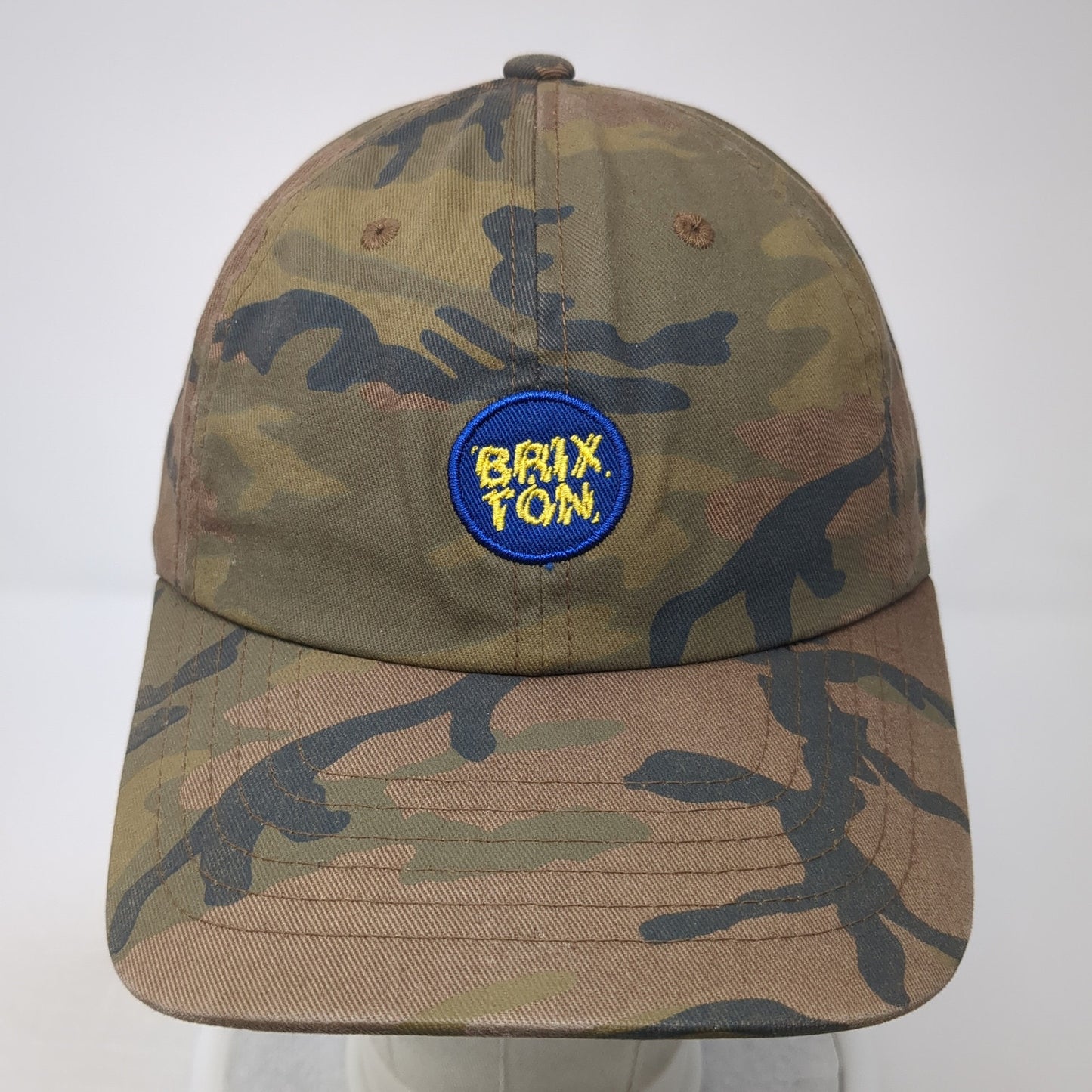 Brixton Slideback Baseball Cap Multicolor One Size Adjustable Camouflage