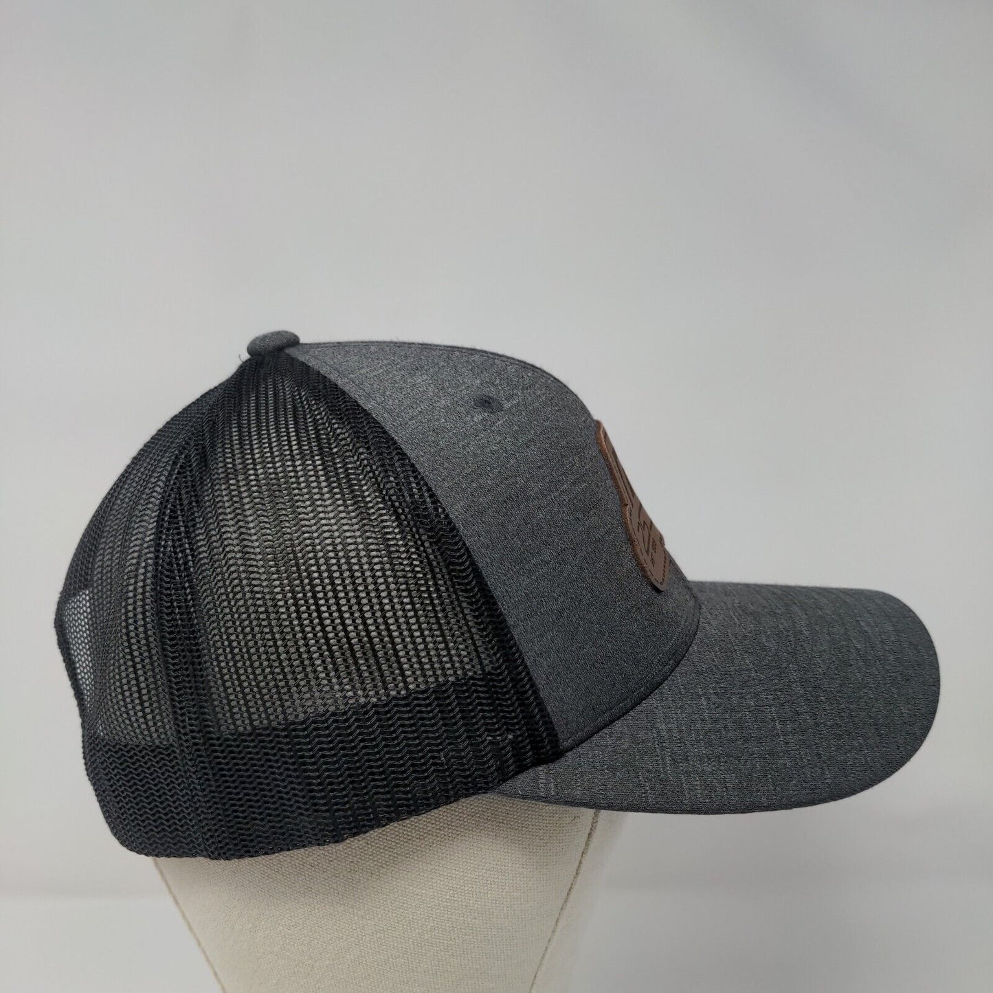 D25 Est. 1999 Snapback Trucker Hat Gray One Size Adjustable Mesh Back Team 365