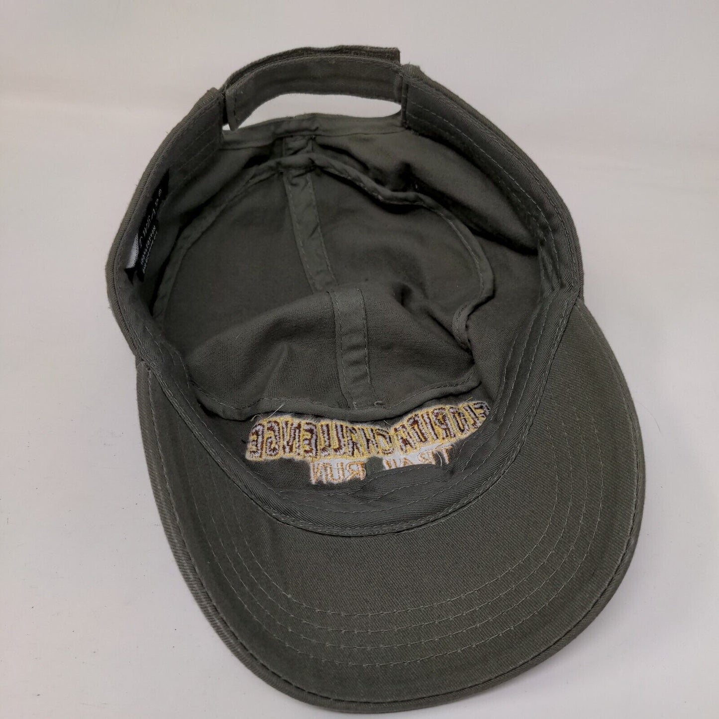 Florida Challenge Trail Run Cadet Army Cap Green OSFA Embroidered Hit Wear