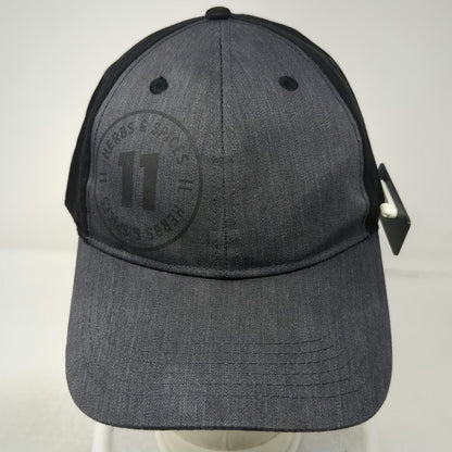 KFC Baseball Cap Gray Black One Size 11 Herbs & Spices Finger Lickin Good Hat