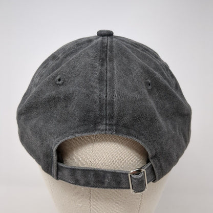 Retired 2023 Slideback Hat Gray One Size Adjustable Embroidered 6 Panel Cotton
