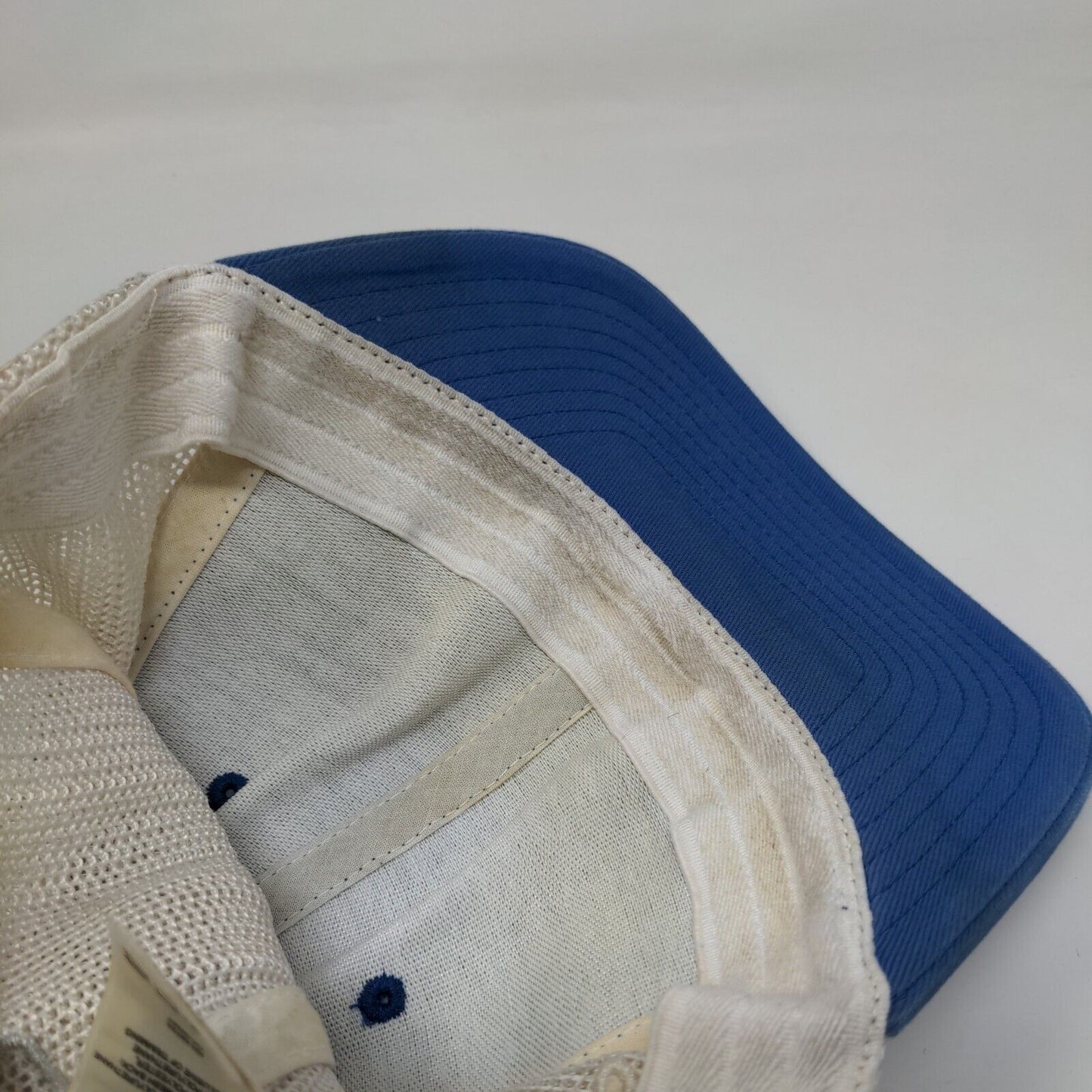 Columbia PFG Fitted Mesh Back Trucker Hat Blue Small/Medium Colorblock
