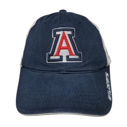 Arizona Wildcats Slideback Hat Blue OSFA Embroidered Colorblock Zephyr