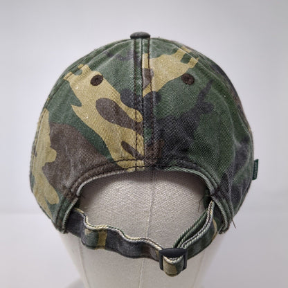 Mountain River Outfitters Strapback Hat Camouflage OS Adjustable Patch Legacy