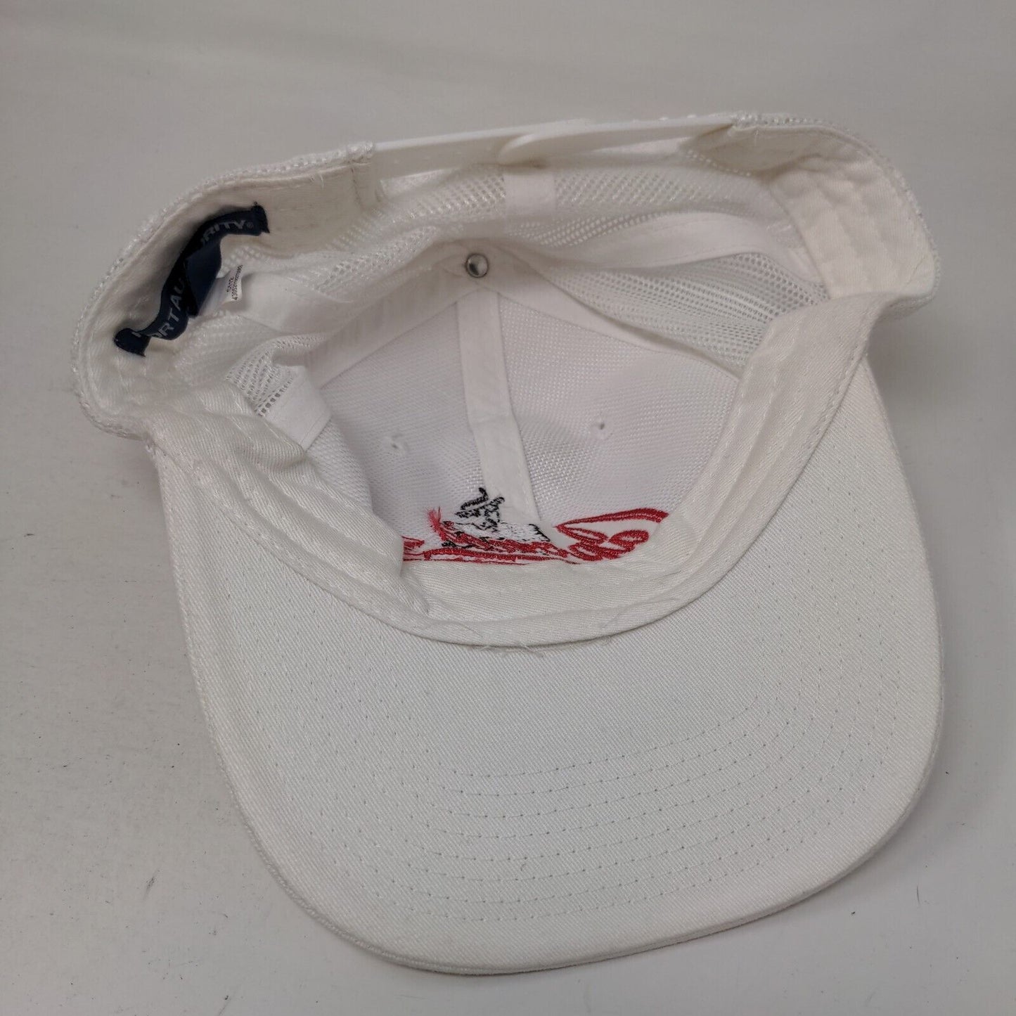 Capone's Coal Fired Pizza Snapback Mesh Back Trucker Hat White One Size