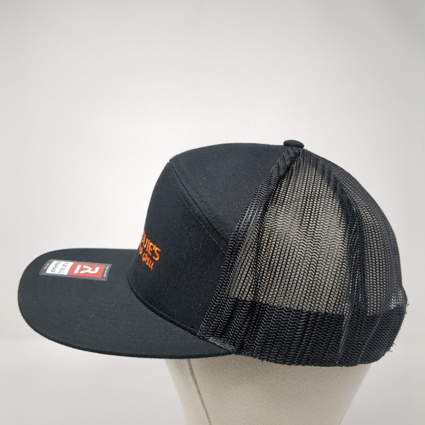 Ling & Louie's Asian Bar and Grill Trucker Hat Black One Size Mesh Back