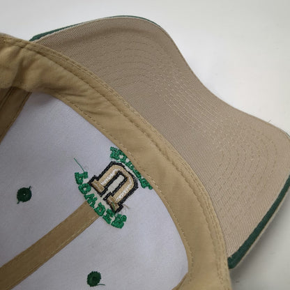 Outdoor Cap Powder River U Logo Beige Baseball Cap One Size Strapback Hat Green