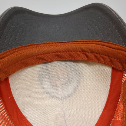 Shock Top Trucker Hat White Orange Gray One Size Mesh Snapback Belgian White