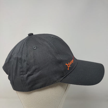 Orange Theory Fitness Snapback Hat Gray One Size Adjustable Vented Holes 6 Panel