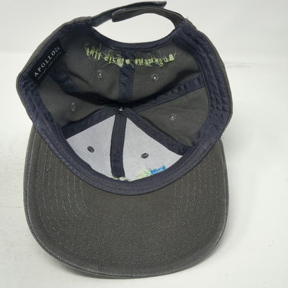Apollo Baseball Cap Gray One Size Strapback Fuscoe Engineering Logo hat