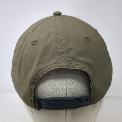 KÜHL 5 Panel Green Hat One Size Snapback Rope Mountain Logo Performance Cap