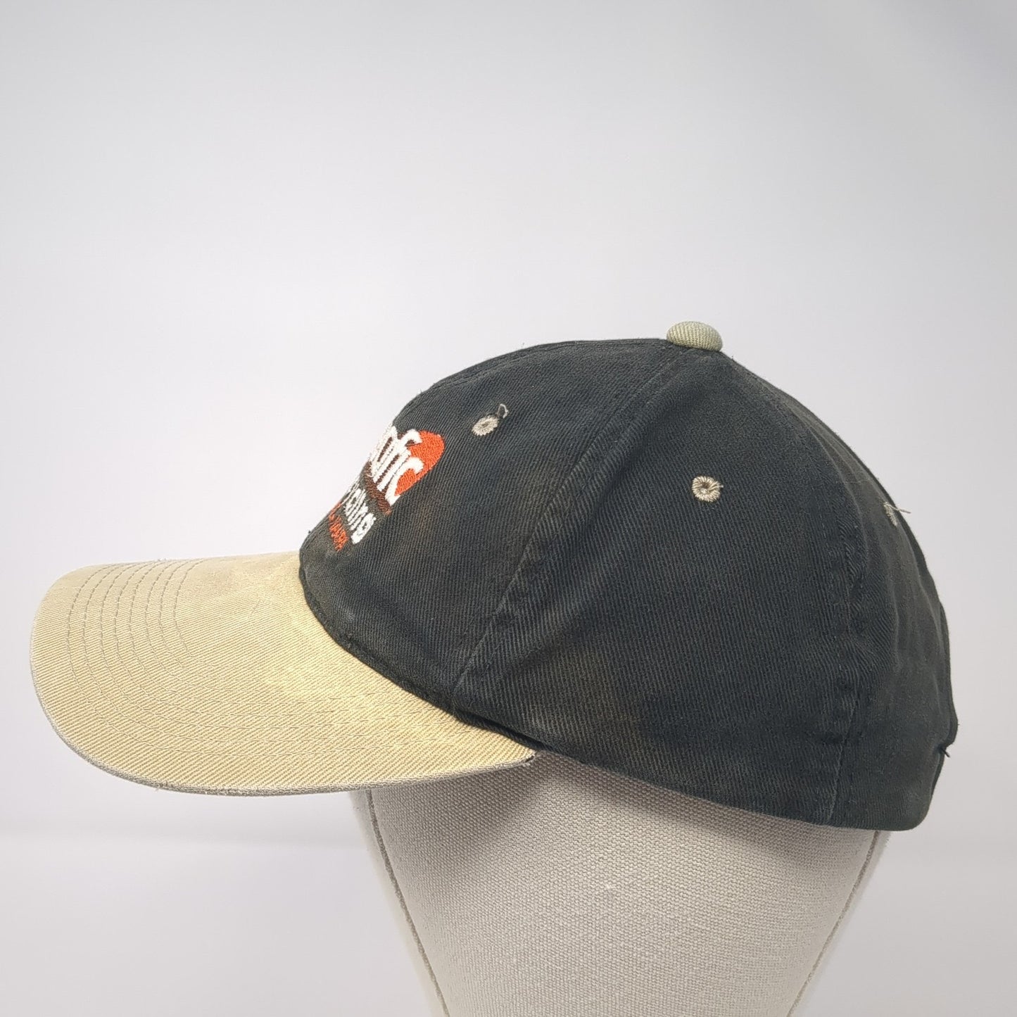 Pacific Recycling Slideback Hat Black One Size Adjustable Embroidered Headliner