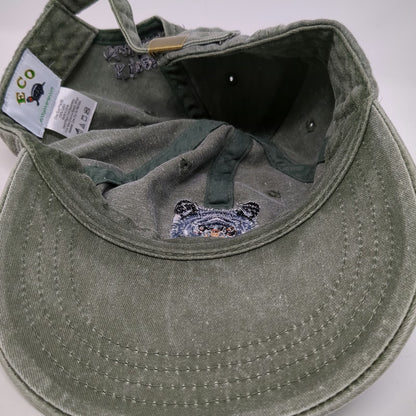 ECO Baseball Cap Green One Size Kings Canyon National Park Bear Hat Slideback