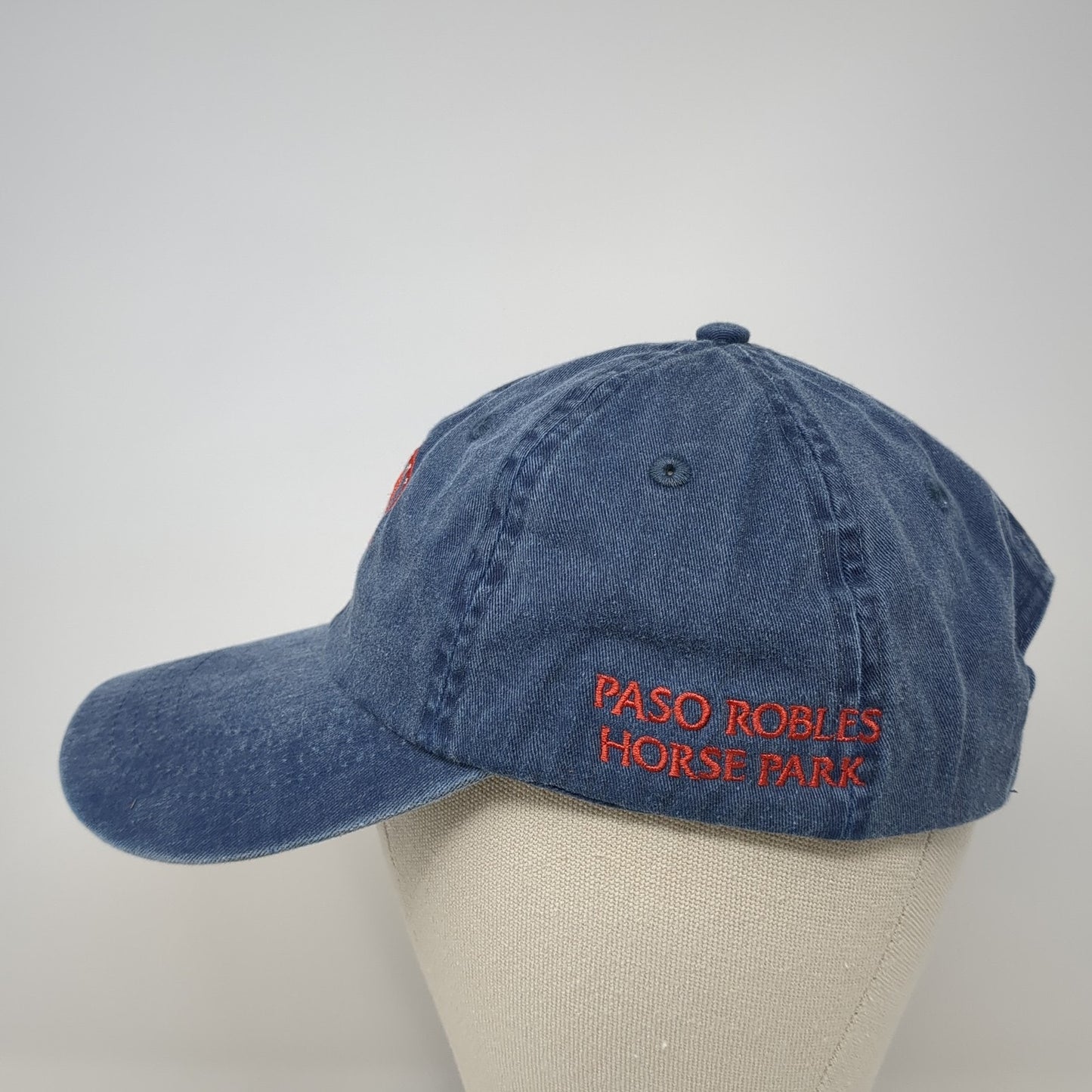 Paso Robles Horse Park Slideback Baseball Cap Blue OS Adjustable Port & Company
