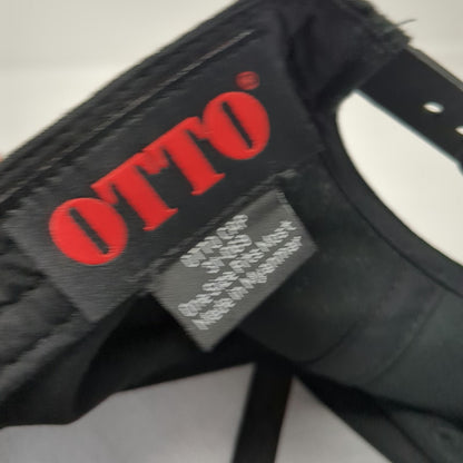 Otto 5 Panel Black Hat One Size Snapback Los Angeles Bunratty Logo Side Patch