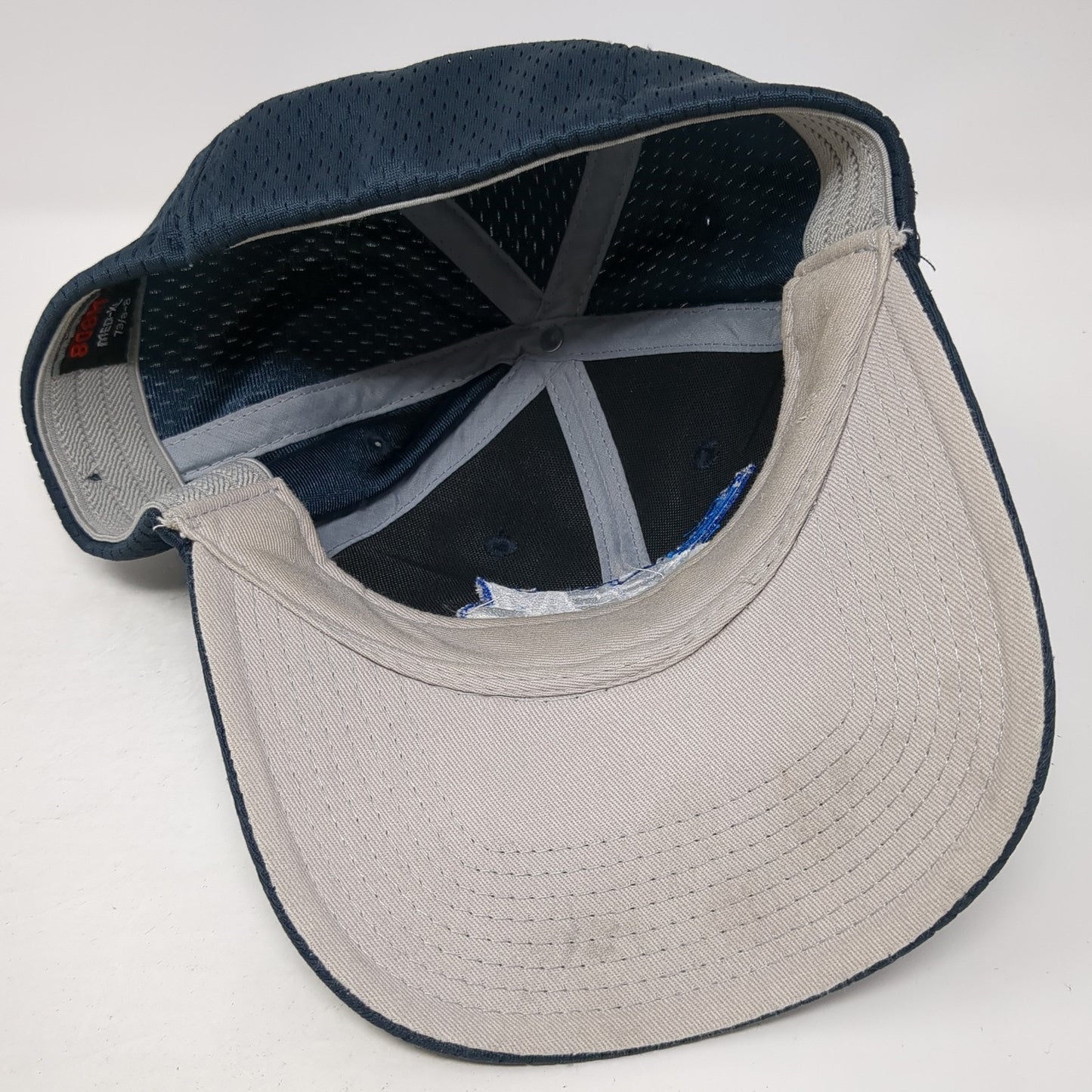 Gem Stop Fitted Baseball Cap Blue 8 Lightweight Embroidered Pacific Headwear