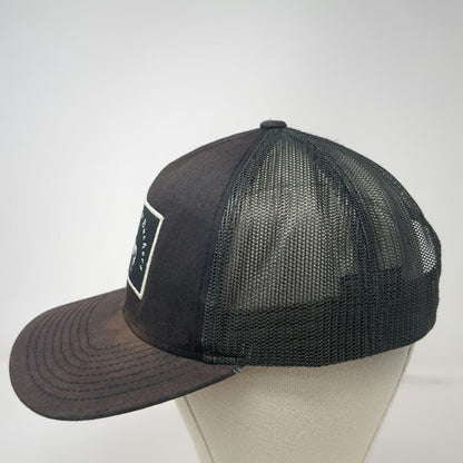 Pacific Headwear Trucker Hat Black One Size Dirty Rotten Buckers Skeleton Mesh