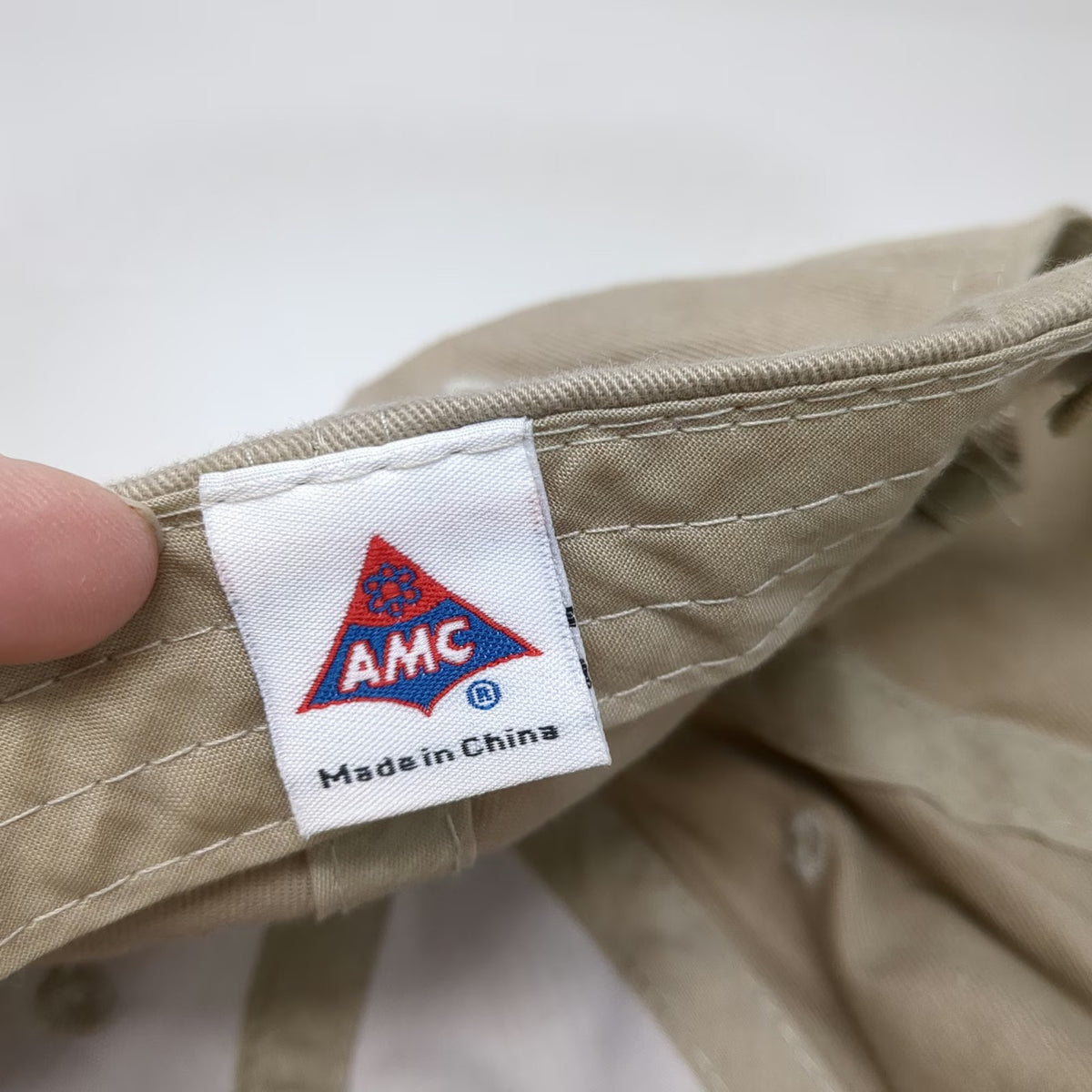 AMC Baseball Cap Beige One Size Camelbeach Mountain Waterpark Logo Poconos Hat