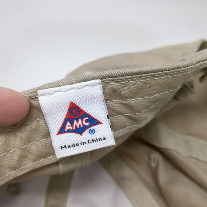 AMC Baseball Cap Beige One Size Camelbeach Mountain Waterpark Logo Poconos Hat