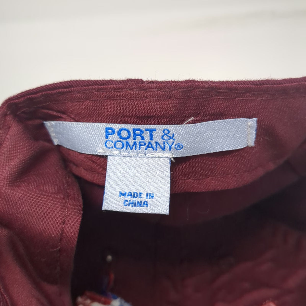 Port & Company Baseball Cap Red One Size Emergency Responder Services Hat ERS