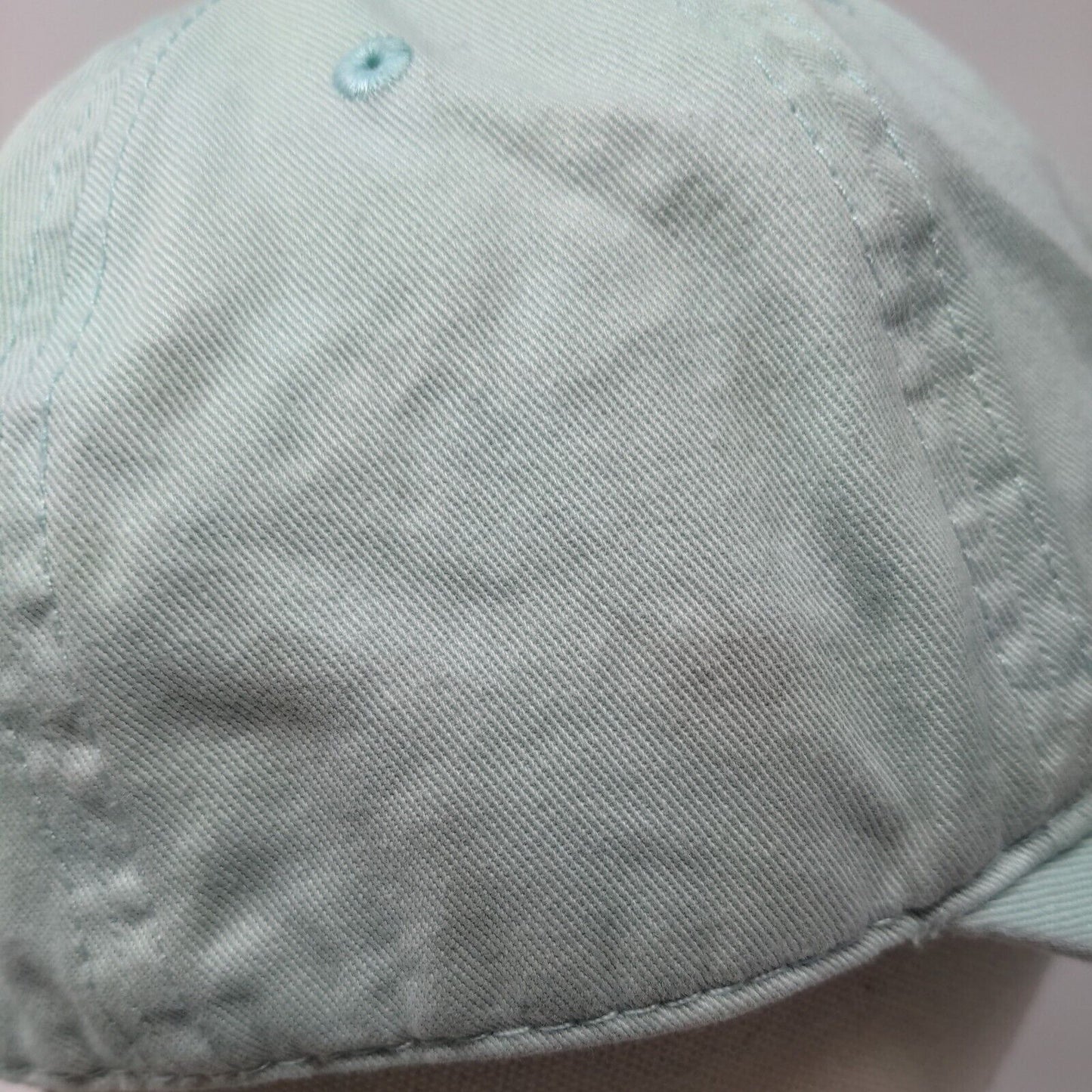 Cap America Slideback Hat Greenish-Blue OSFA Adjustable Solid Blank